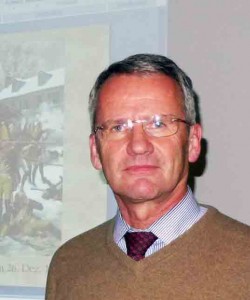 Der Historiker Prof. Dr. Holger Thomas Gräf berichtete beim Brücke-Stammtisch über die Rolle der Hessen im amerikanischen Unabhängigkeitskrieg 